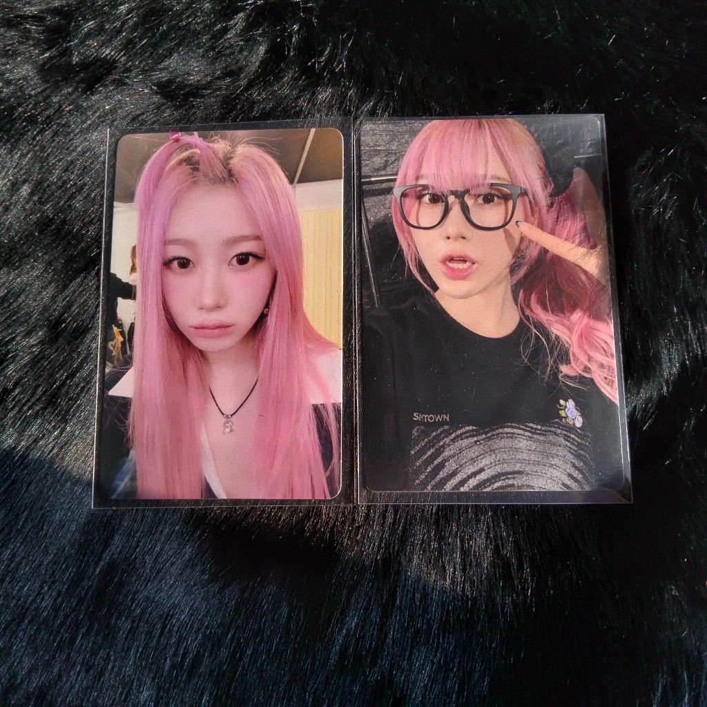 wts Aespa Giselle POTD Guangzhou KMS Whiplash PC Photocard Official