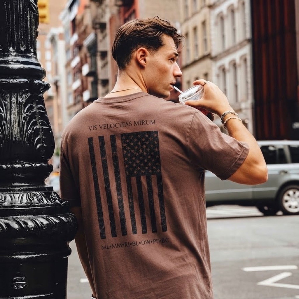 Kaos Second Flag USA United States