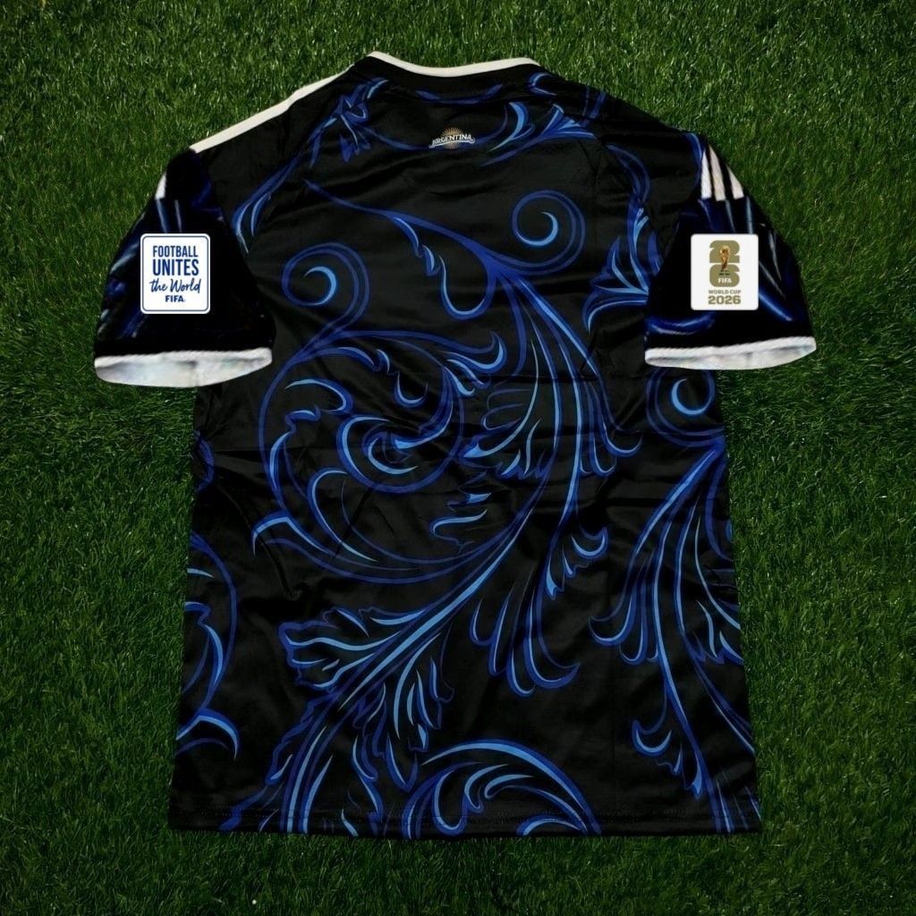 JERSEY BOLA ARGENTINA AWAY FULL PATCH PIALA DUNIA 2026 TOP QUALITY