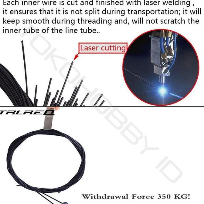 Kabel Rem Depan Sepeda Balap Road Bike Brifter Dropbar TEFLON TRLREQ