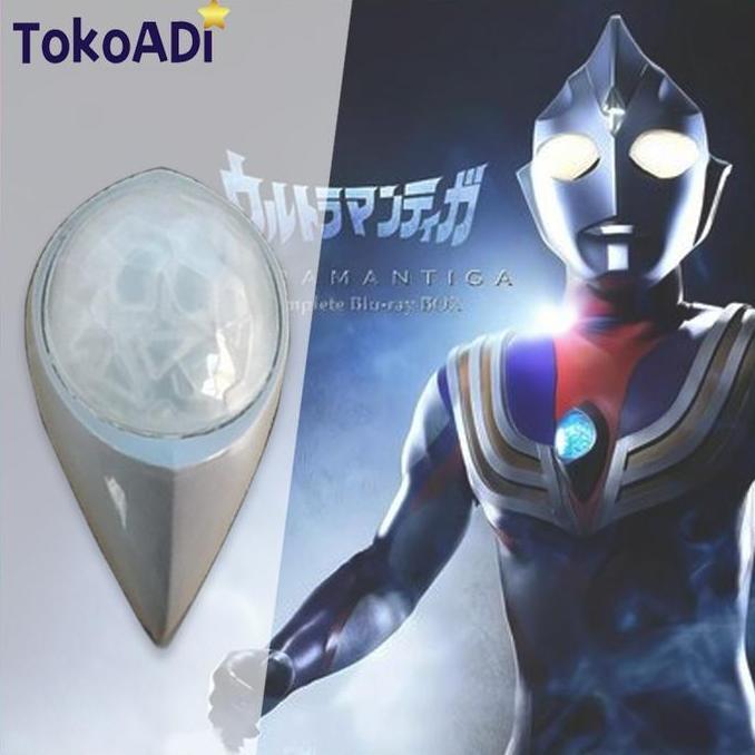 Ultraman Tiga Chest Light Timer /Lampu Di Dada Ultraman Dengan Suara