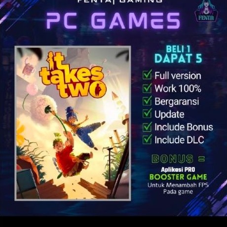 IT TAKES TWO Game PC Laptop Kompatibel Windows 10 i3 8GB GTX 660 DirectX 11