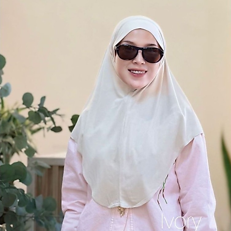 Bergo Bandana LR // Hijab Bergo LR Rayon Airflow Nyaman Dipakai