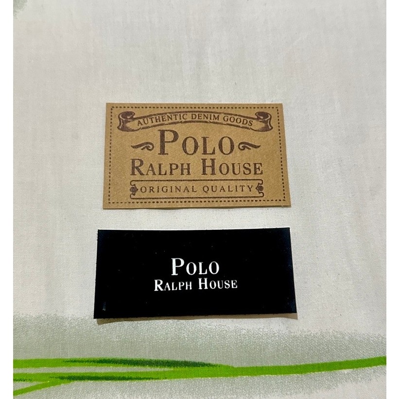 label kulit / label celana jeans / label kulit asli kulit sintetis / label celana denim / leather pa