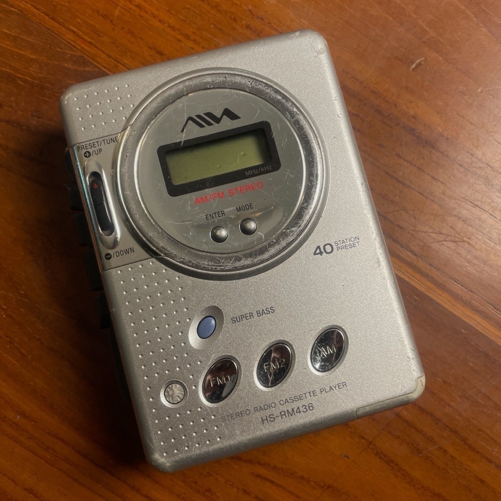 WALKMAN AIWA HS-RM436
