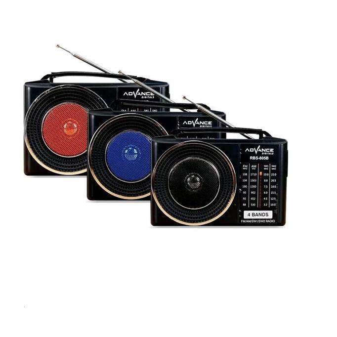 Radio Portable Advance RBS-805B Multi Band Radio Portable Speaker RBS 805 B