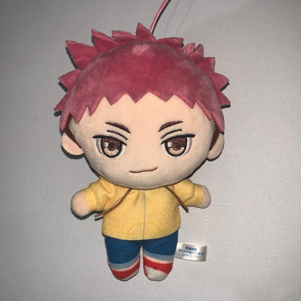 [READY] official jujutsu kaisen jjk plush round one itadori yuuji