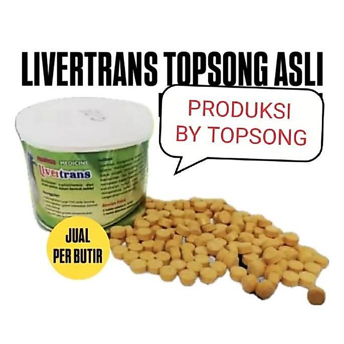 LIVERTRANS TOPSONG LIVER TRANS TOP SONG PIL OBAT BURUNG MERPATI DARA