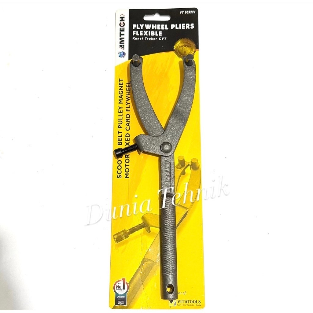 AMTECH Kunci Treker Tahanan CVT Kunci Treker CVT Penahan CVT Flywheel Plier Kunci CVT Kunci Kopling 