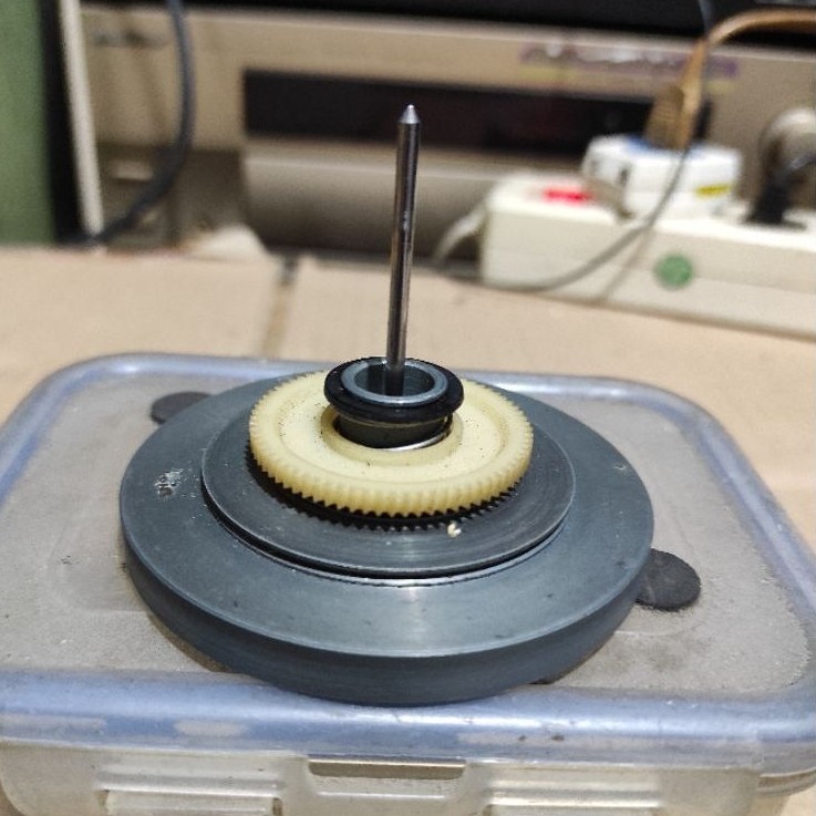 tape deck Sony Capstan Flywheel