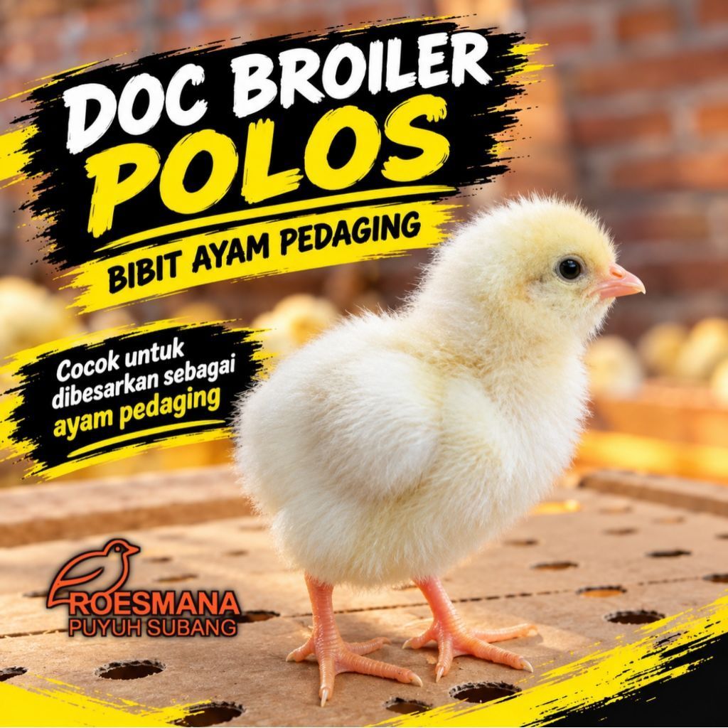 DOC BROILER POLOS - BIBIT AYAM PEDAGING