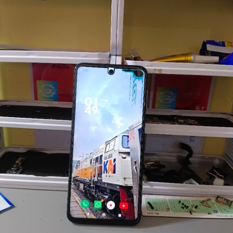 Lcd Redmi Note 9 Pro Ori Copotan Minus tompel
