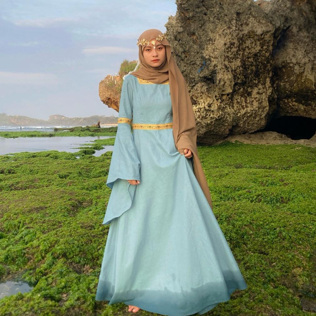 HERLUIN ELF DRESS  | SALDAYSIA | DRESS VINTAGE FANTASY MEDIEVAL