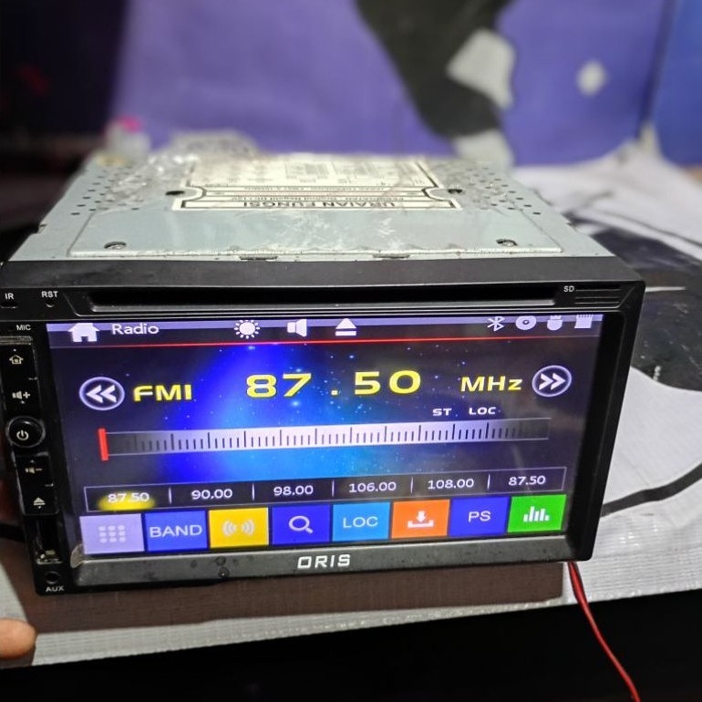 Head Unit Double DIN ORIS Normal Mines Bluethoot & DVD