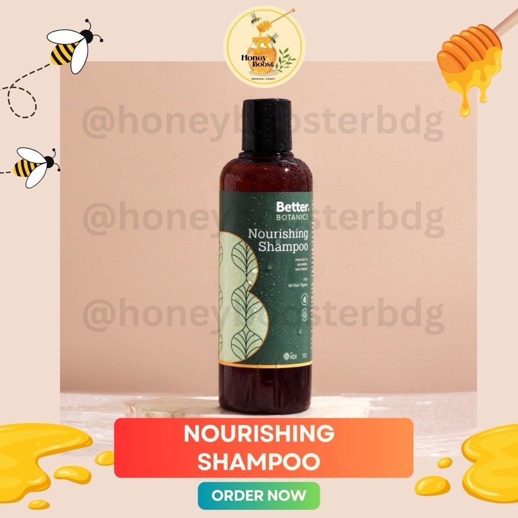 Better Botanics Nourishing Shampoo / hair serum rambut / shampoo volume hair / anti dandruff / shamp