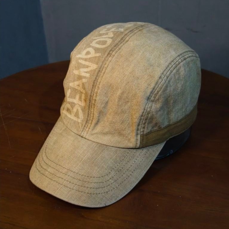 Topi 4 Panel Hat Khaki Coklat Tua| BEAN POLE JEANS