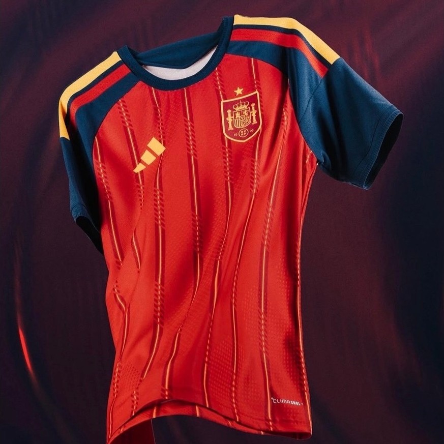 Spain Home World Cup 2026 Stadium Jersey | Retro | Vintage Edition | Jersey Bola | Authentic Jersey 