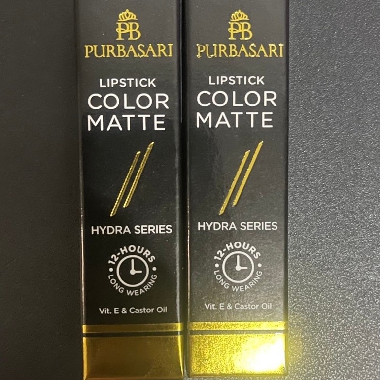 Purbasari lipstick color matte no.81&86 PL