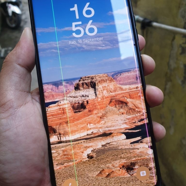 LCD Samsung S21 Ultra Ori minusan