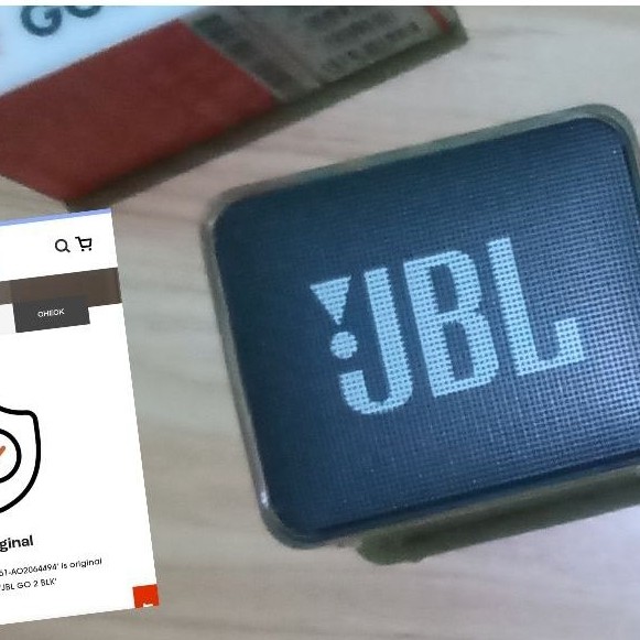 Preloved Jbl Go 2 Original Hitam