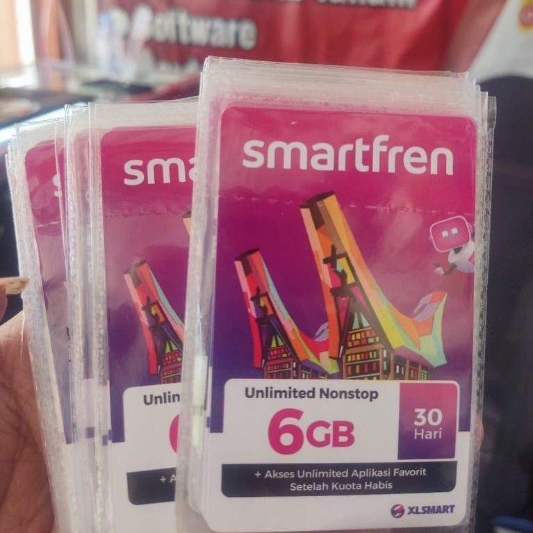 Voucher Smartfren Nonstop 6gb 30hari