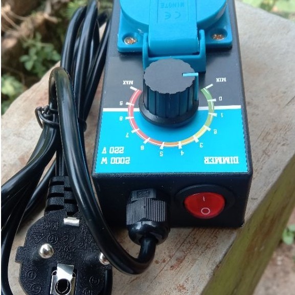 DIMMER 2000 WATT AC || DIMMER PENGATUR KECEPATAN MESIN GERINDA DLL || DIMMER AC 2000 WATT