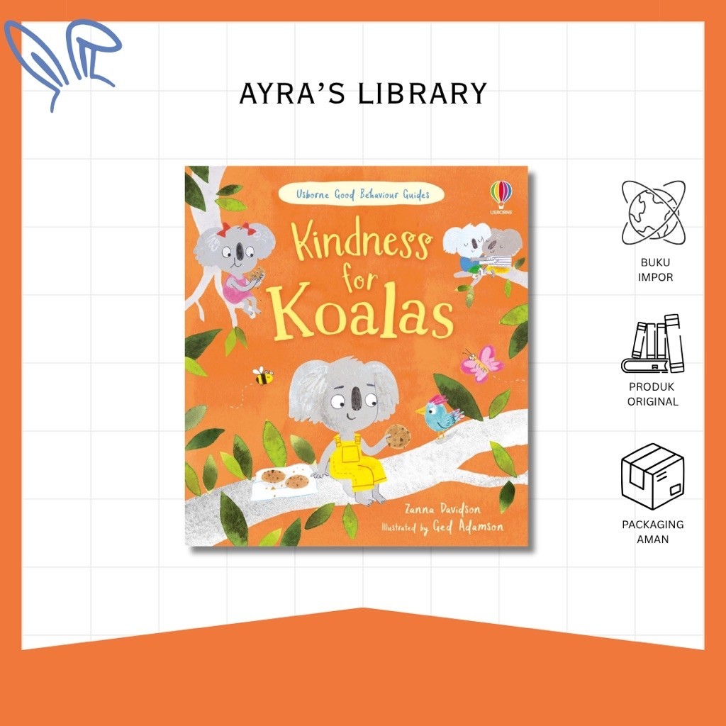 Usborne - Kindness For Koalas Hardcover Imported Children Book