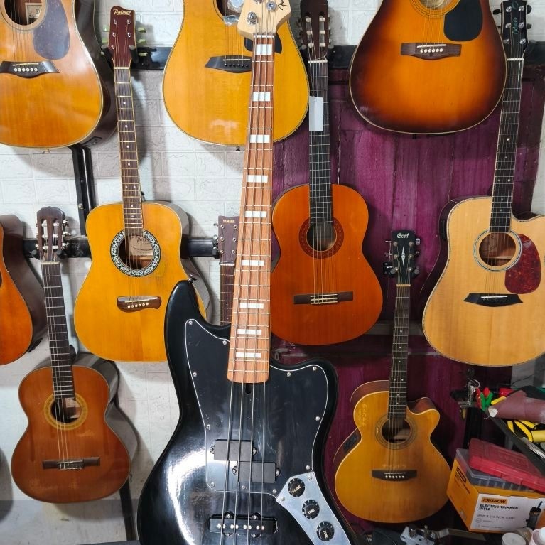 Bass Fender  4 String Pasif  Not Ori HQ Second