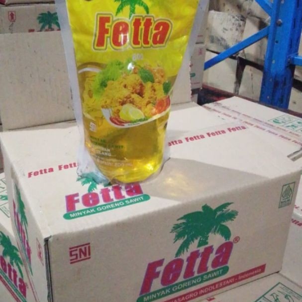 Minyak Goreng Fetta 800ml Minyak Premium Murah 1dus isi 12pcs