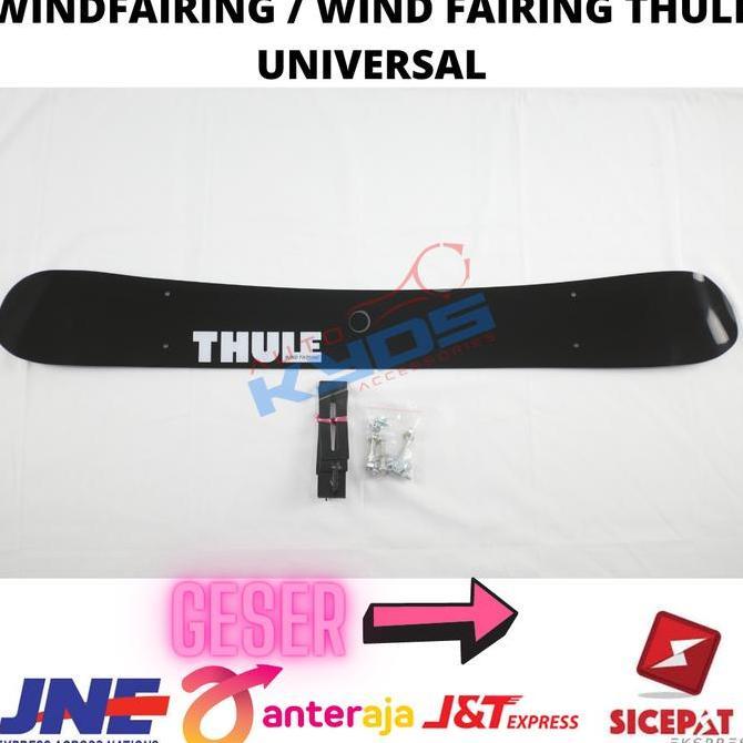 Terbaik Wind Fairing Mobil Thule WindFairing Mobil Thule Universal Terimakasih