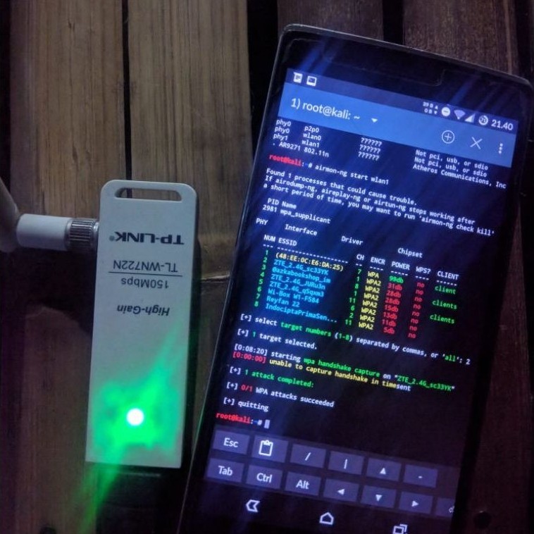 tplink tl wn722n v1 support kali nethuner