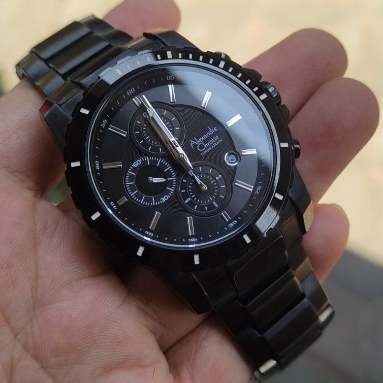 jam tangan original Alexandre Christie pria second bekas preloved