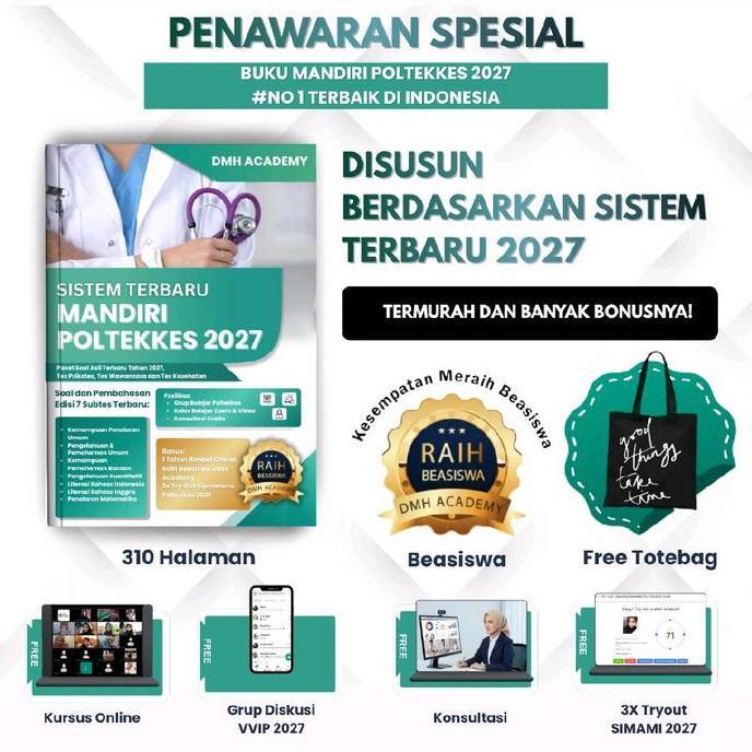 BUKU SIPENMARU SPMB MANDIRI Poltekkes Tahun 2027 - Ujian SIMAMI Poltekkes