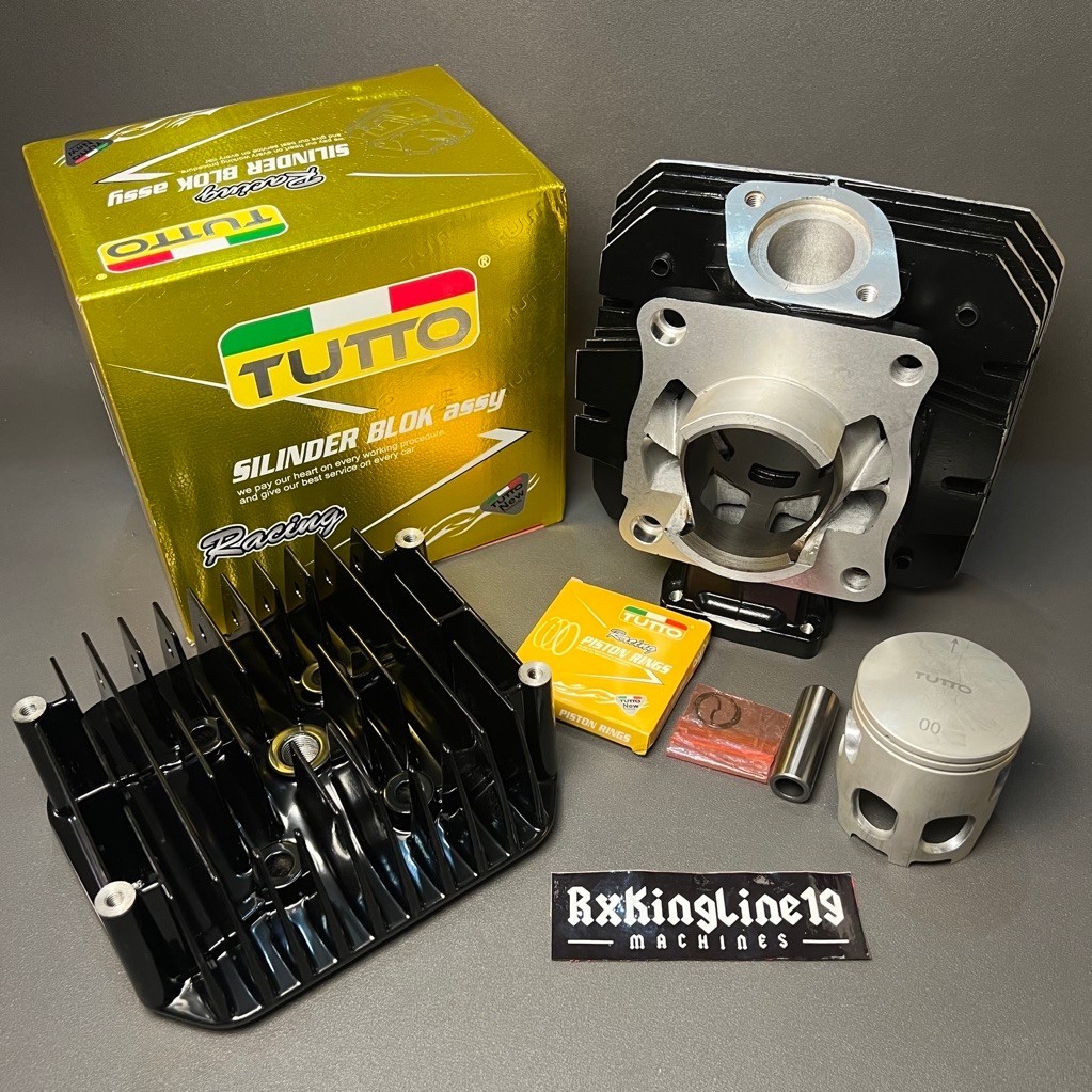 Blok Seher Porting Rx King Y-1 Tutto Racing Set Blok Head Deksel 125Z