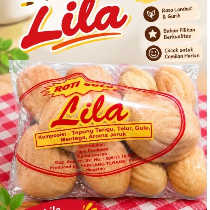 Roti bolu Lila khas Magetan