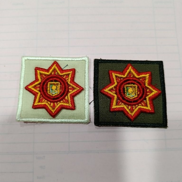 Bordir POL PP IPDN TIMBUL 3D Terbaru