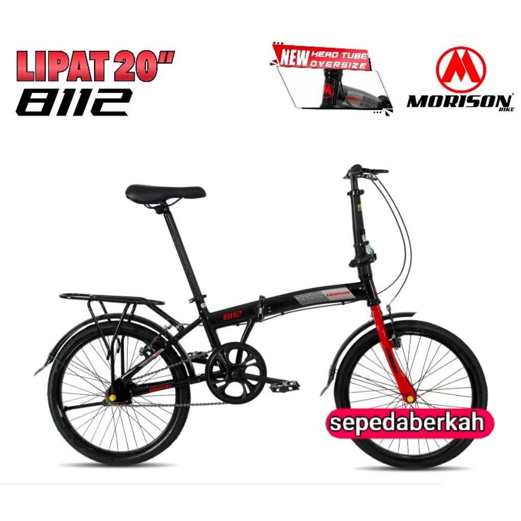 sepeda 20 lipat mortein mn 123 1 speed,lipat 20 morison 8112 1 speed