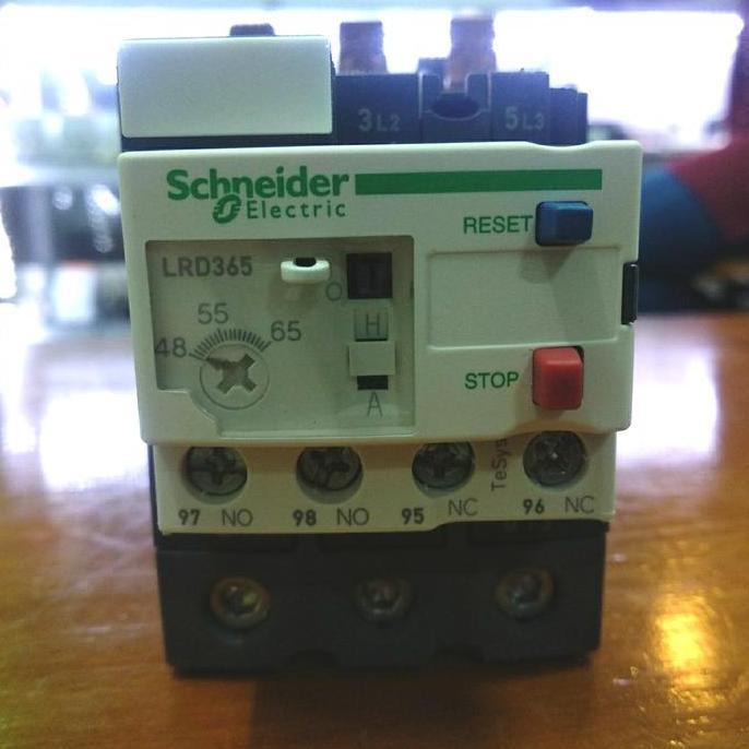THERMAL OVERLOAD RELAY SCHNEIDER LRD365 LRD 365