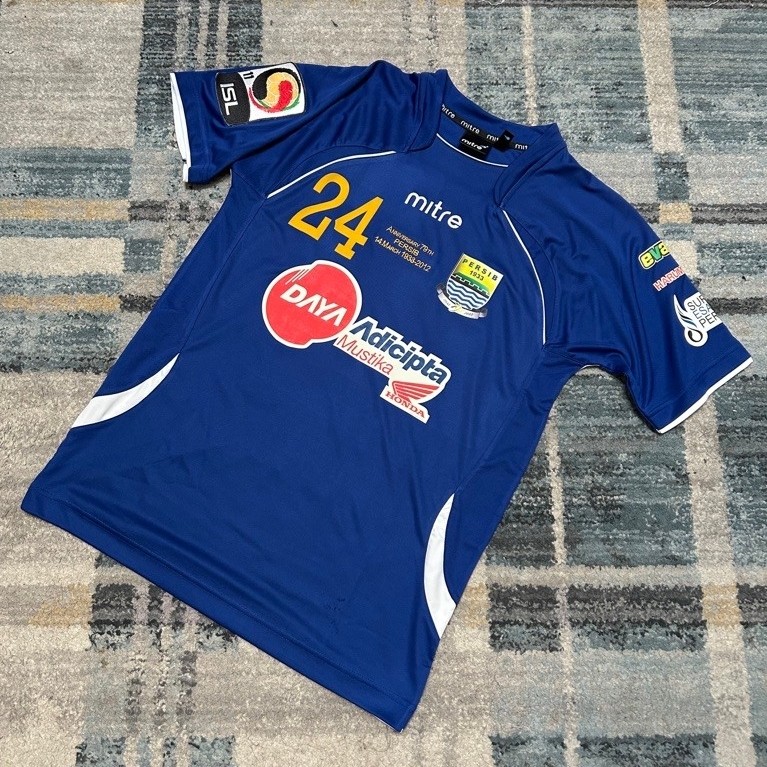 jersey retro persib 2012 PI Home Away mitre original