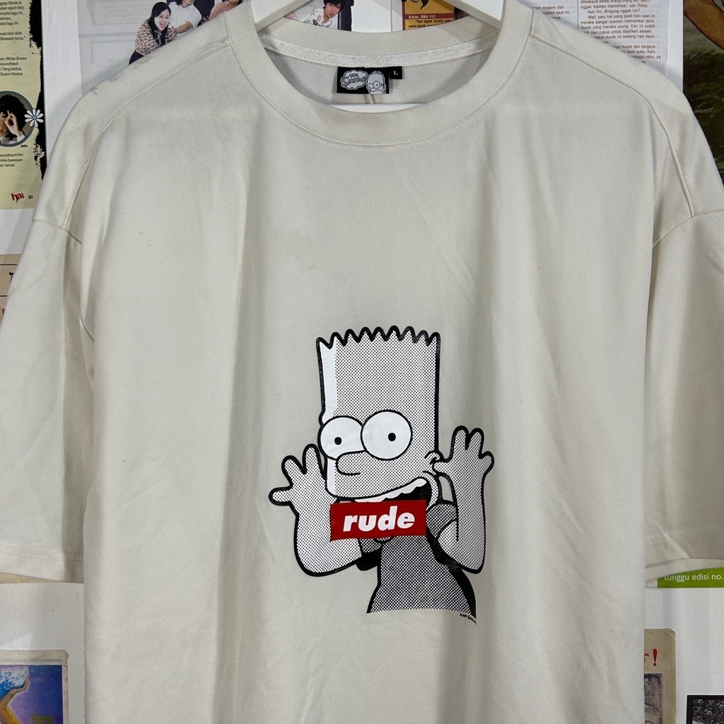 Kaos Tshirt The Simpsons Collabs Second Original