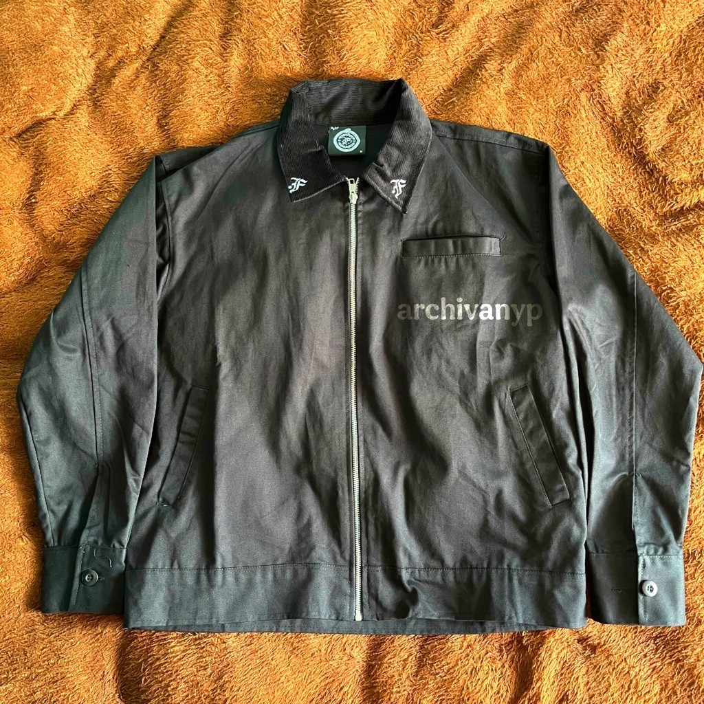 .FEAST - OUROBOROS - WORK JACKET - BLACK size M
