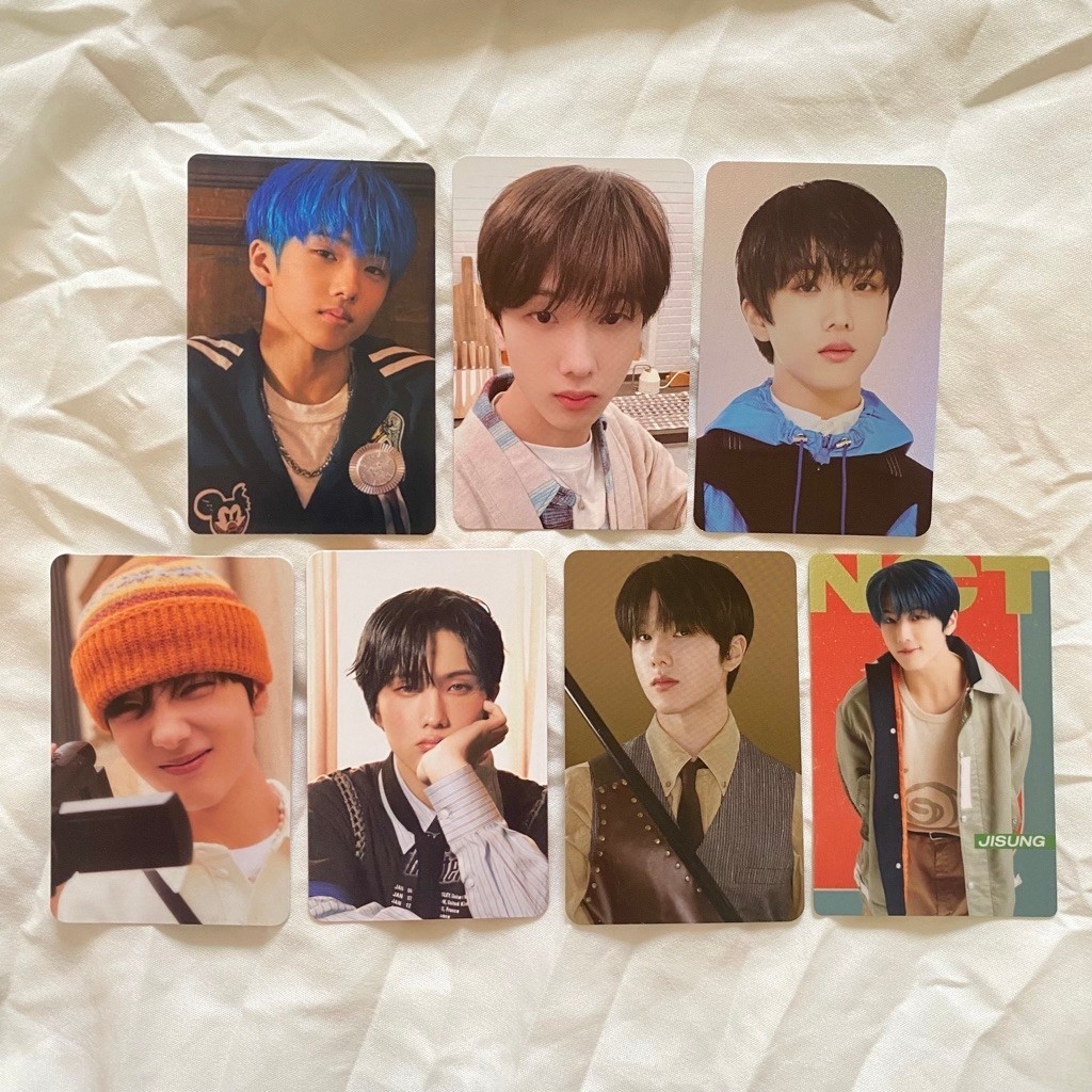 Official Photocard PC Jisung NCT Dream We Young, Universe Selca, Holo Postcard, Golden Age Hottracks