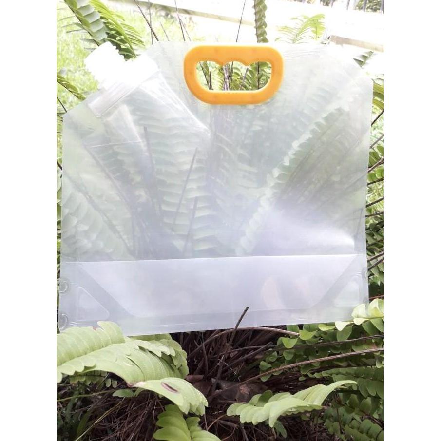 JIVARAM665 - IMATTON PACKAGING KANTONG PLASTIK BENING SODA BEER BEVERAGE POUCH