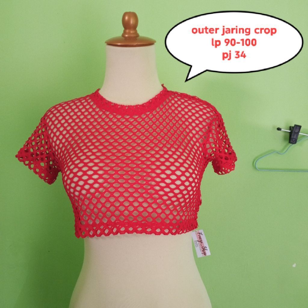 PL outer jaring crop merah cabe