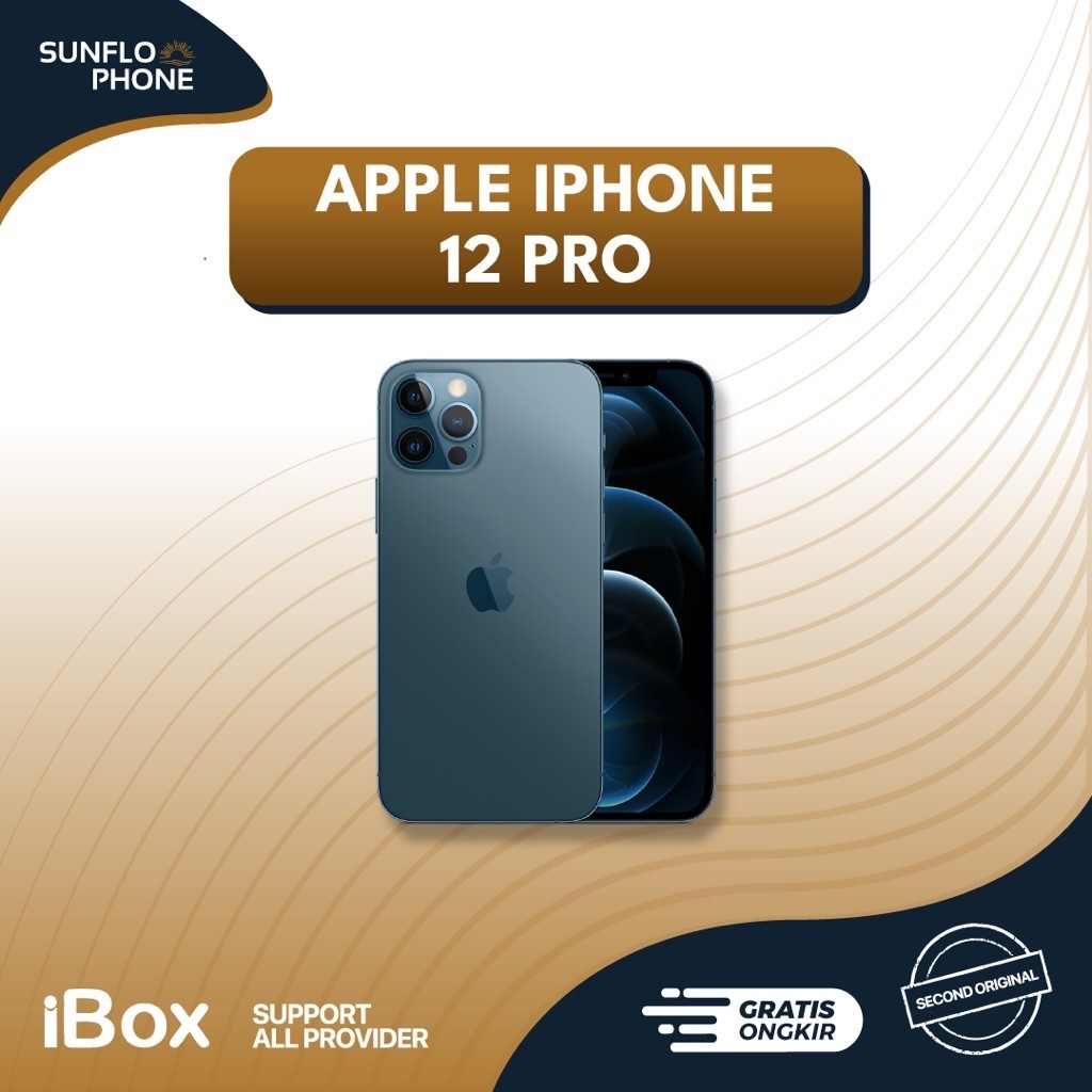 IPHONE 12 PRO EX IBOX RESMI ORIGINAL MURAH MULUS BERGARANSI