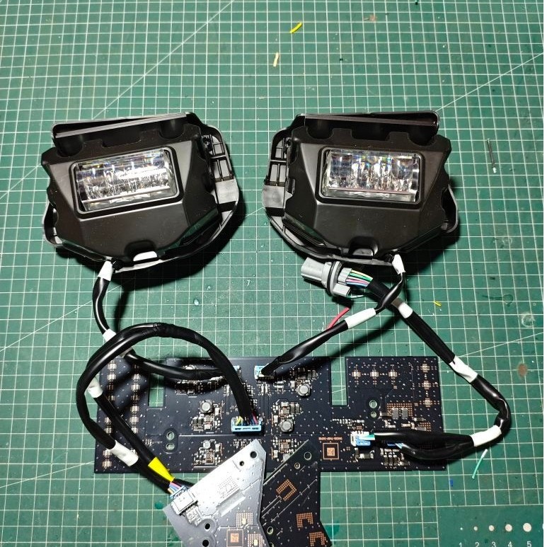 pcb led aerox alpha lampu aerox alpha