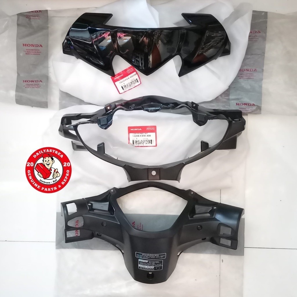 COVER BATOK TOTOK RUMAH VISOR LAMPU DEPAN BELAKANG HONDA REVO DX REVO ABSOLUTE 110 ORIGINAL 5320B 53