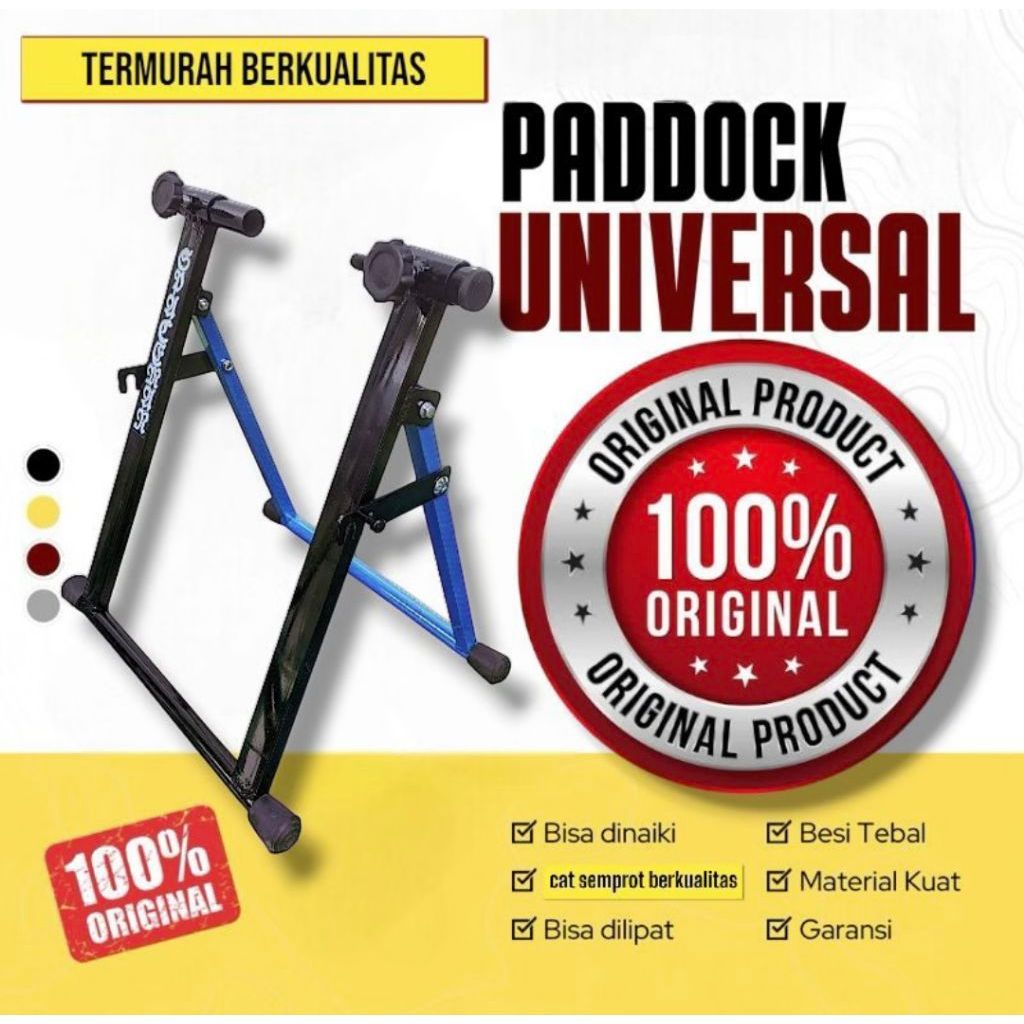 Standar Paddock Sepeda Universal Kuat & Kokoh, Sepeda Gunung (MTB), Sepeda  Lipat, Sepeda Balap, Sep