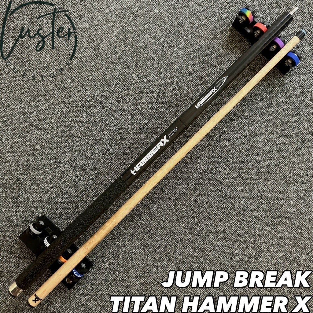 JUMP BREAK TITAN HAMMER X (SECOND) - STICK BILLIARD STIK BILLIARD CUE BILLIARD