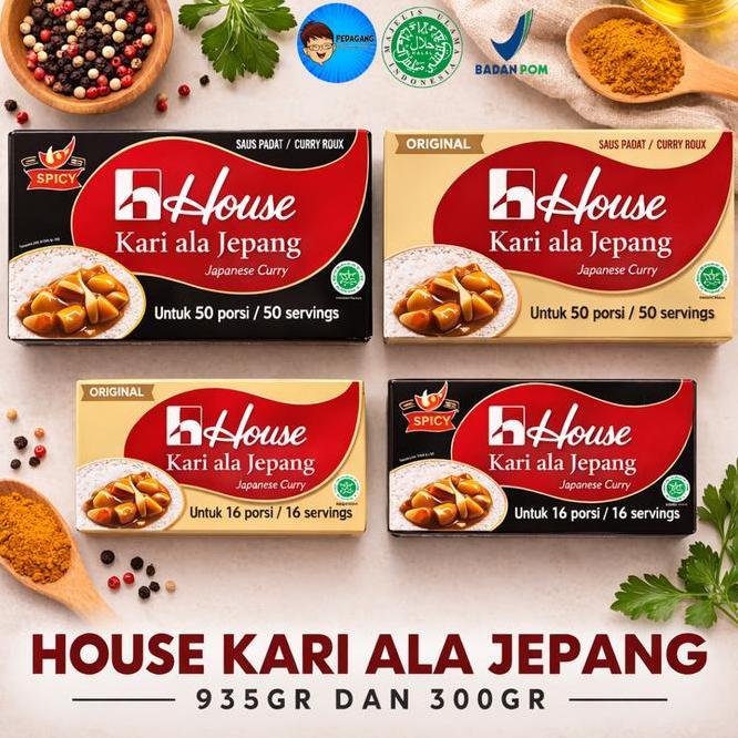Pbb House Kari Ala Jepang Spicy 935Gr 300Gr Japanese Curry Sauce Mix Bumbu Kari Jepang N Curry Blo J